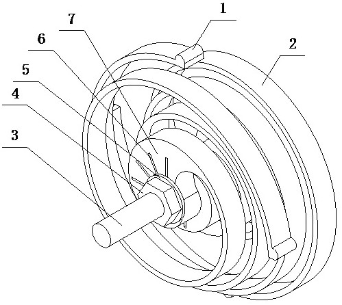 Cable core shaping device