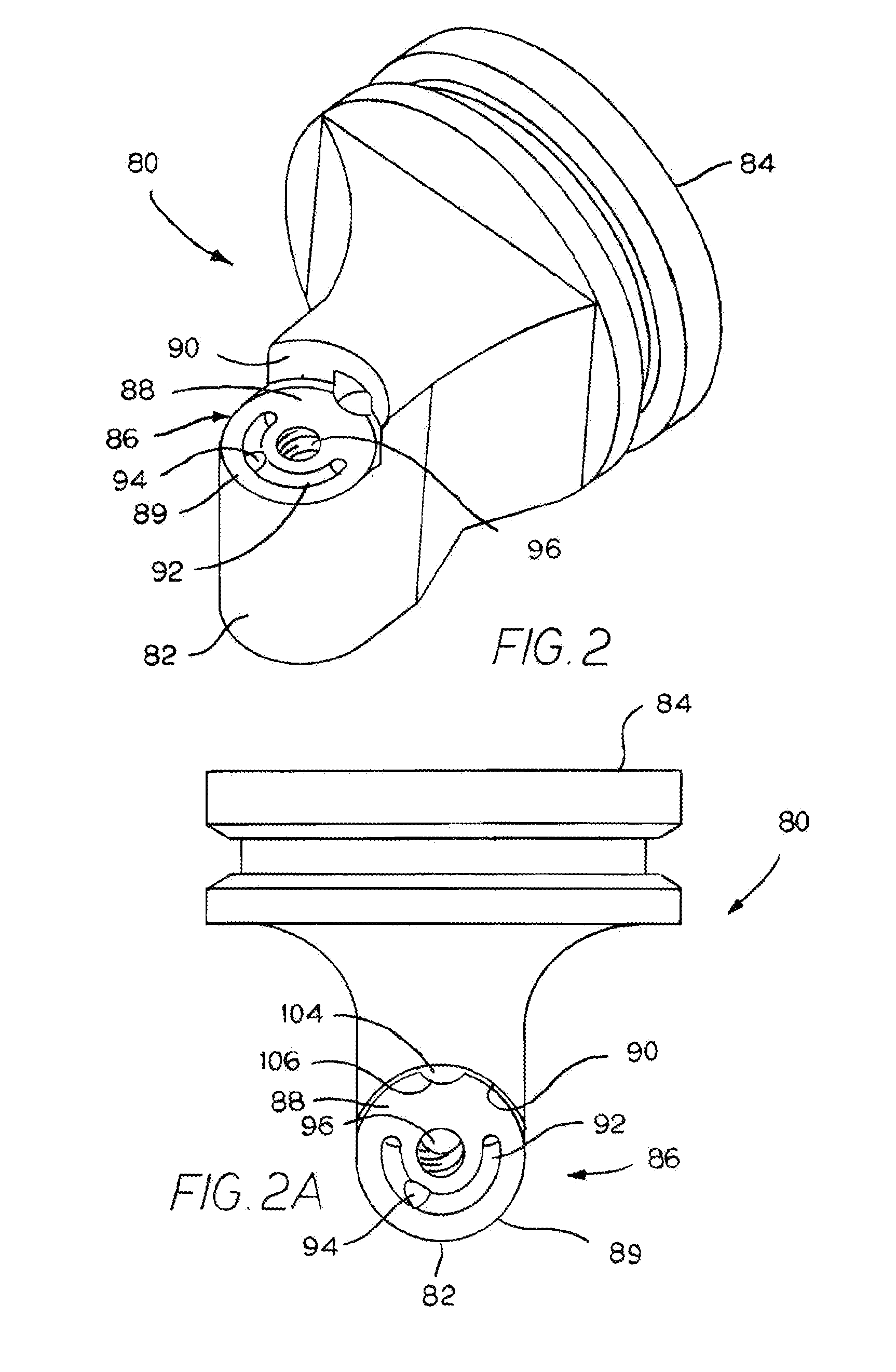 Cutting insert with internal coolant delivery and surface feature for enhanced coolant flow