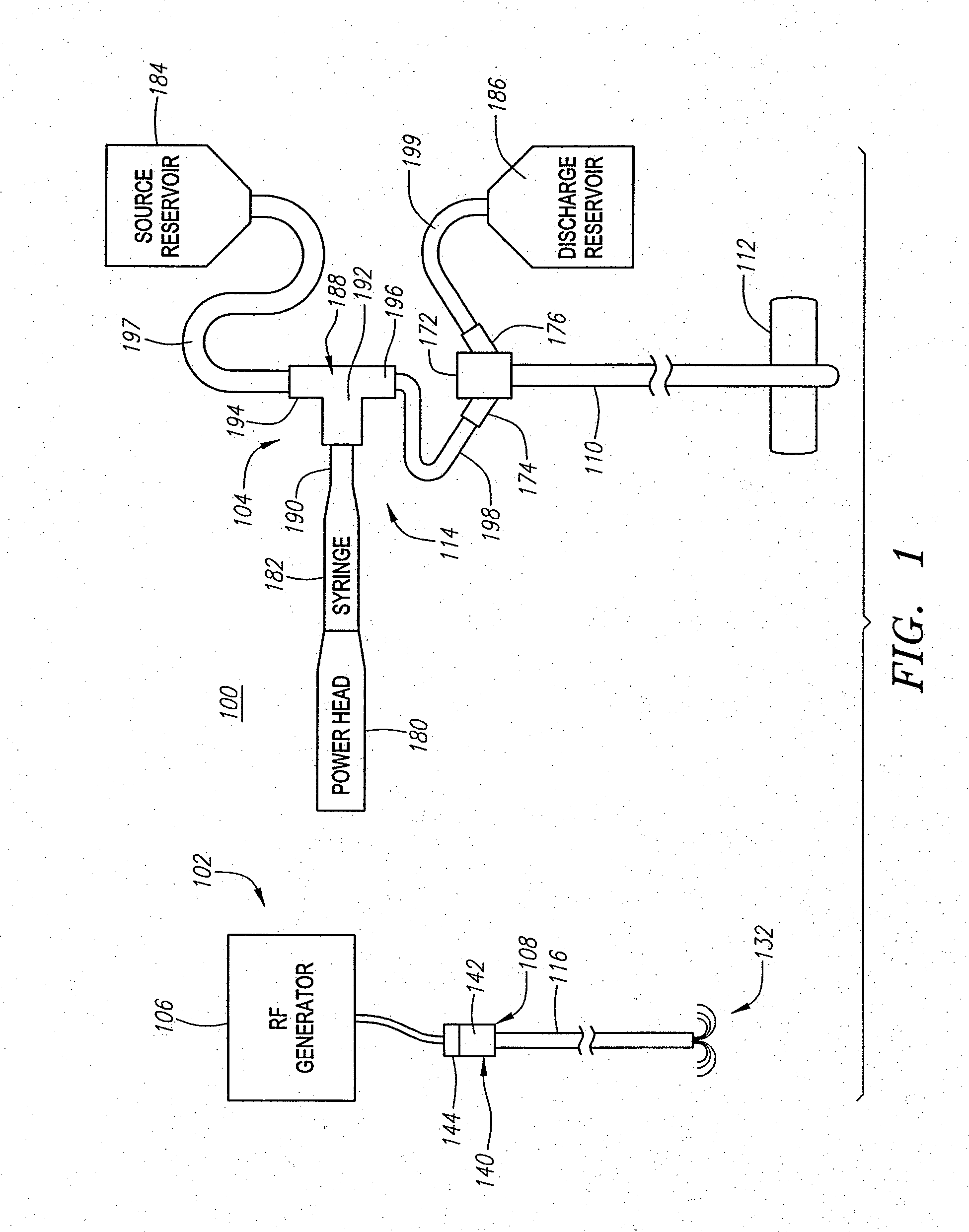 Radio frequency ablation cooling shield