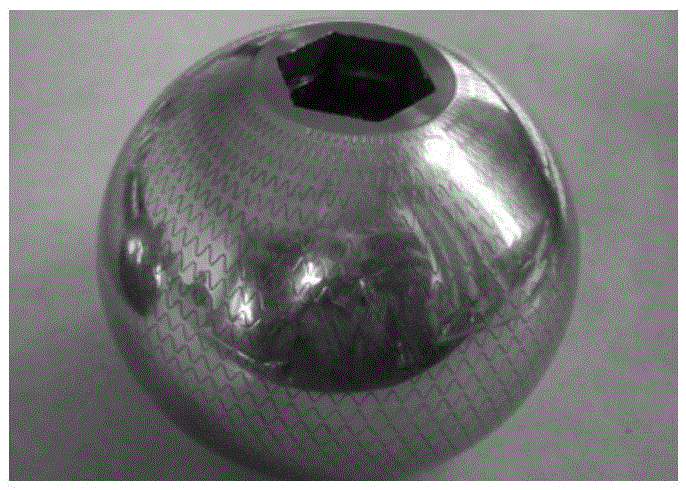 Processing method of spherical fine Archimedes spiral based on ug4.0