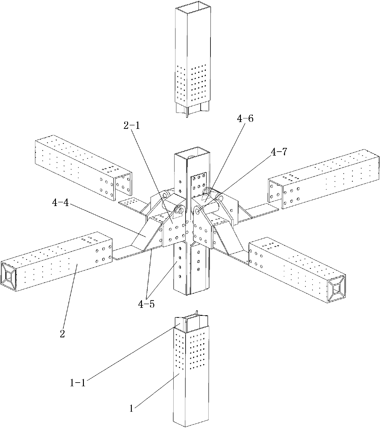 Building fabricated type integrated framework