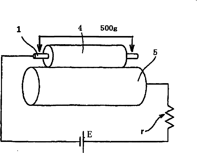 Conductive rubber roller