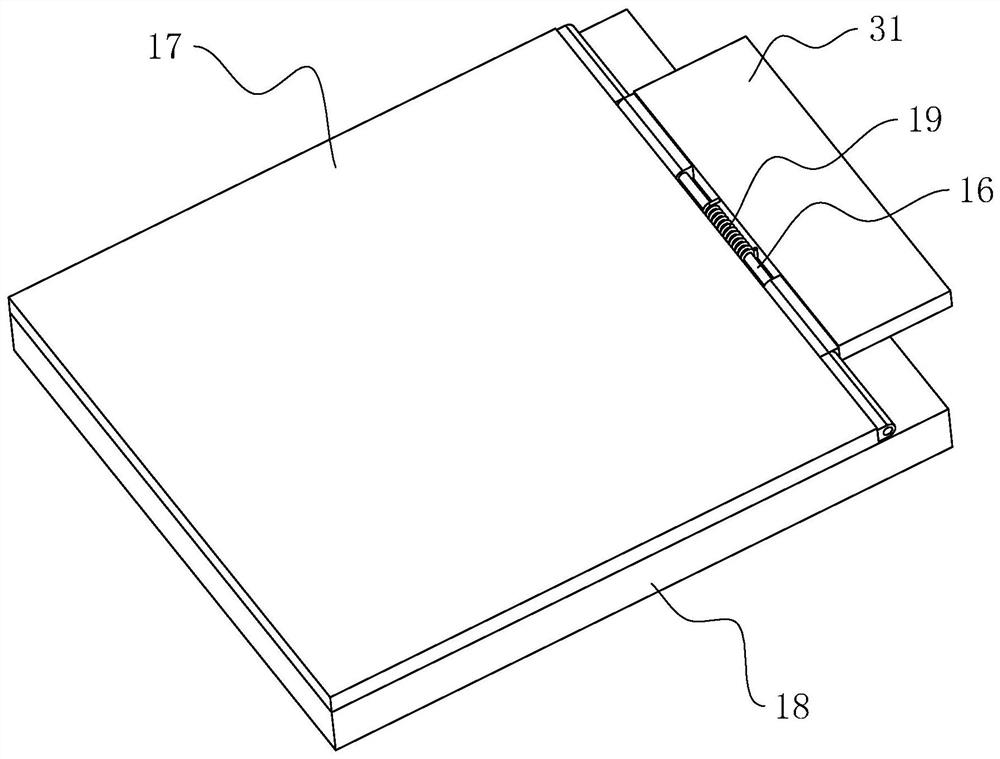 Ceiling equipment hidden structure