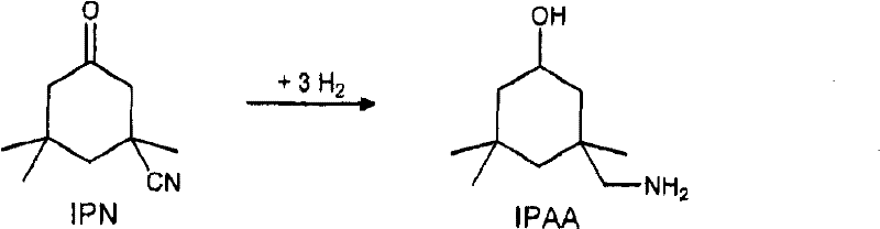 Process for preparing 3-aminomethyl-3,5,5-trimethylcyclohexylamine