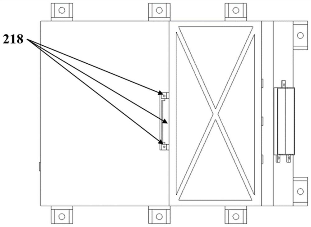 Frame structure of small off-axis three-mirror ionospheric imager