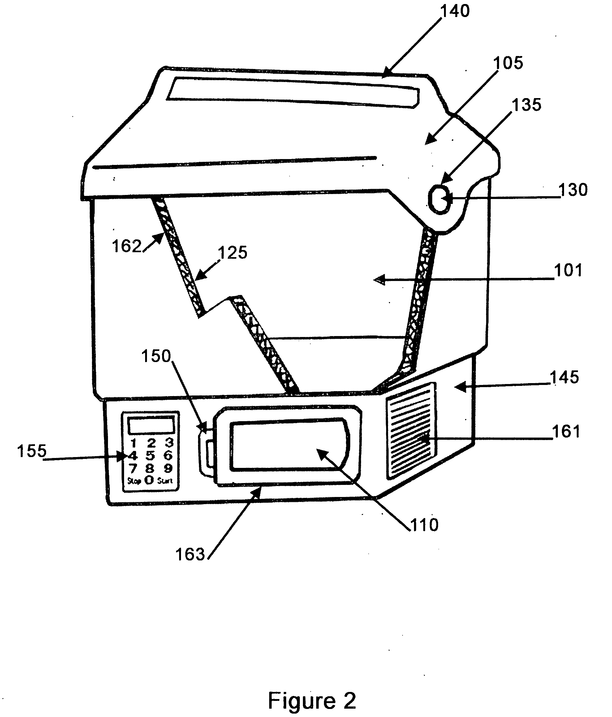 Portable food storage and preparation device