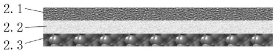 Controllable degradable biohydraulic membrane and its production method and application