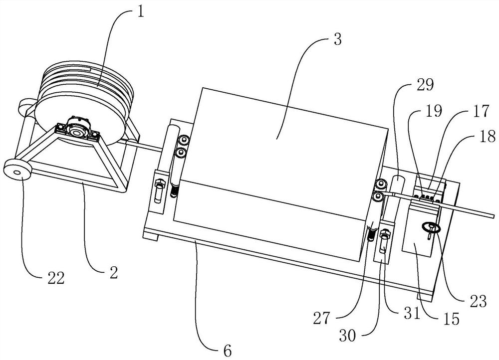 A cable laying device for electric power engineering construction and its application method