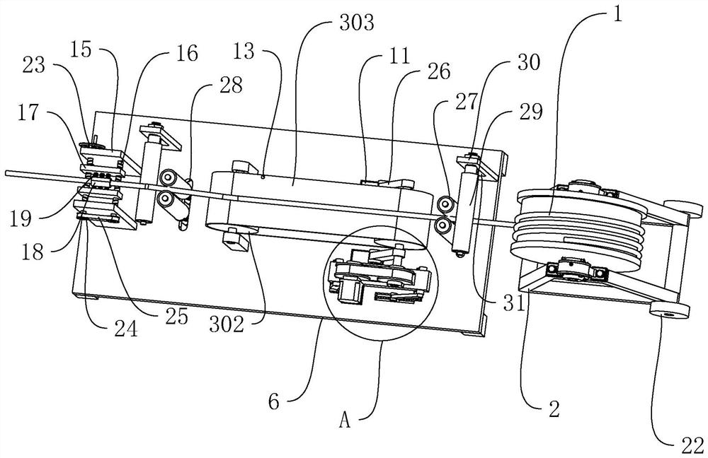 A cable laying device for electric power engineering construction and its application method