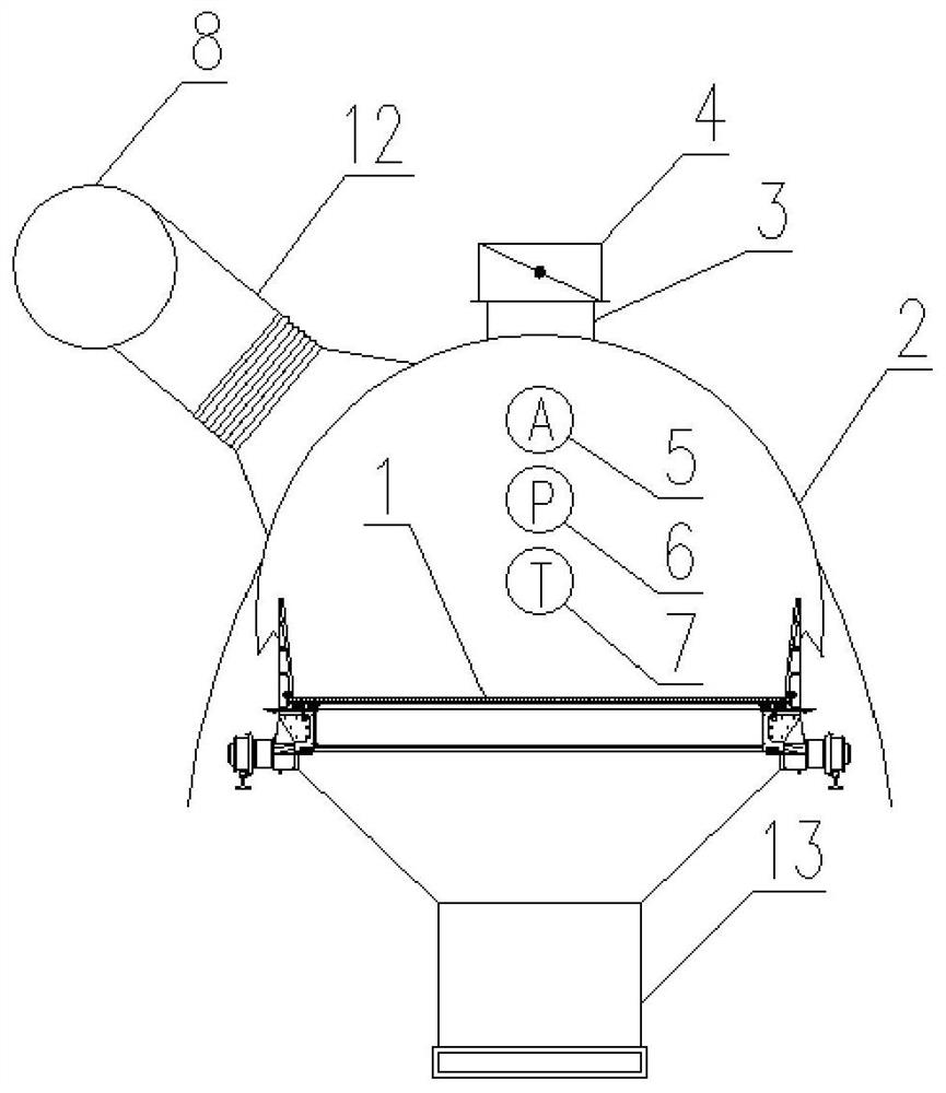 System and method for controlling comprehensive parameters in sintering machine flue gas hood