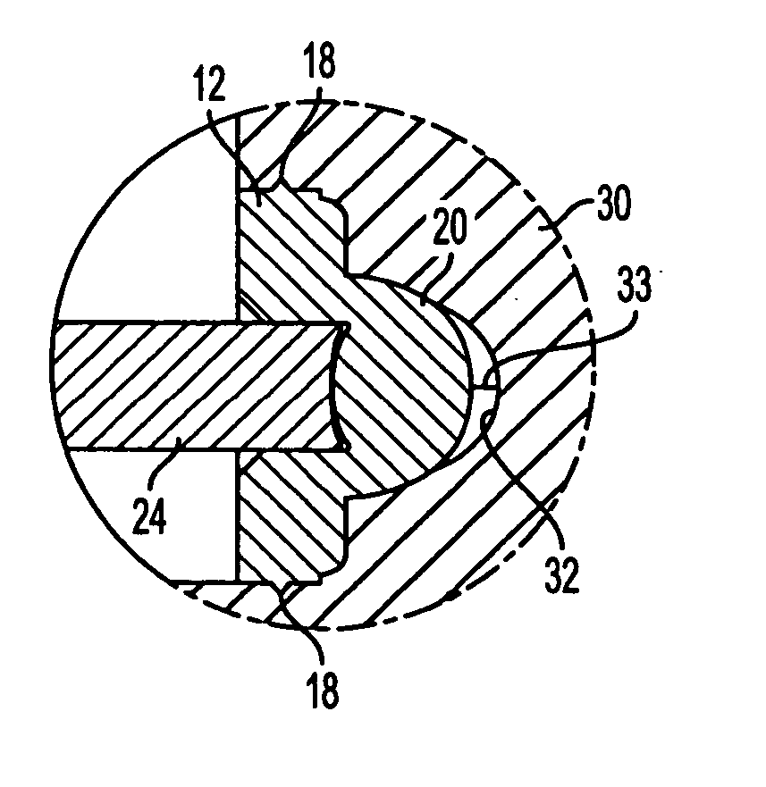 Electric motor with self-adjusting bushing structure