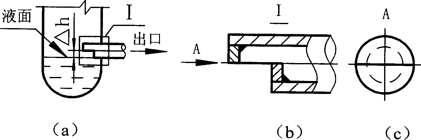 Separated two pbase flow liquid level controller