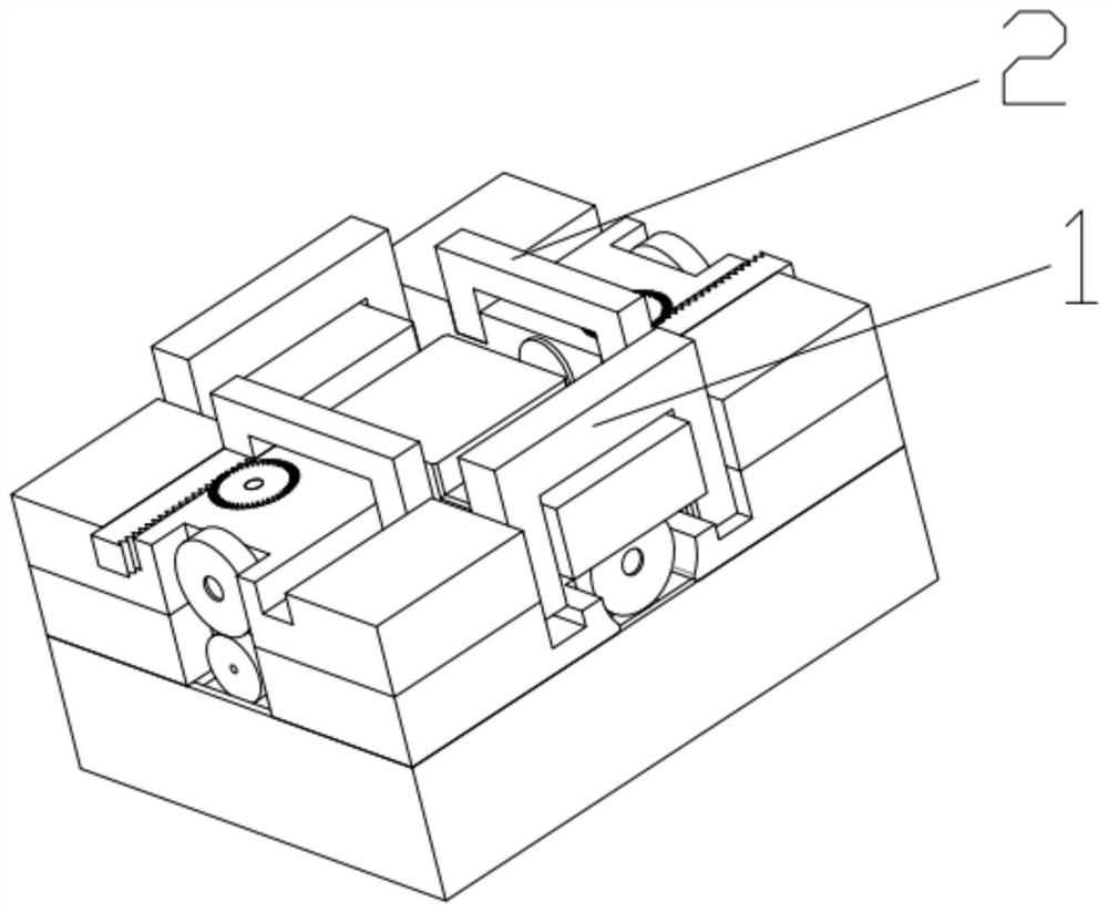 A fixture that can adjust the position of the workpiece