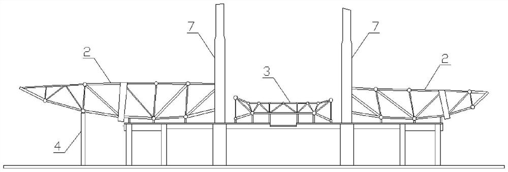 A two-way angular displacement accumulative lifting method for steel roofs with irregular free-form surfaces