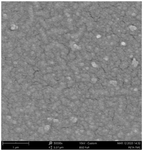 Loose nanofiltration membrane and preparation method and application thereof