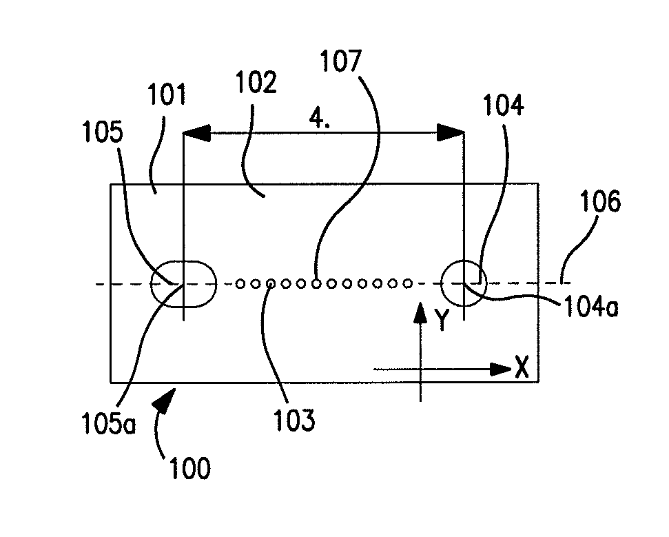 Ferrule with alignment pin channels