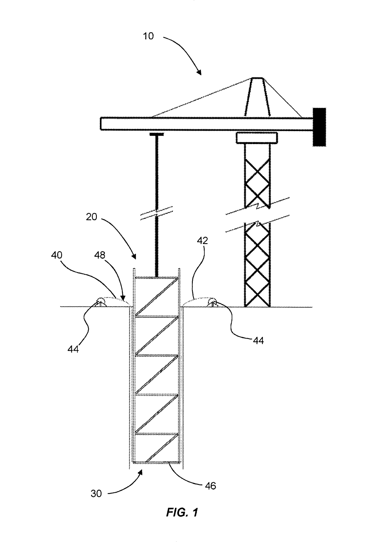 Method of monitoring subsurface concrete structures