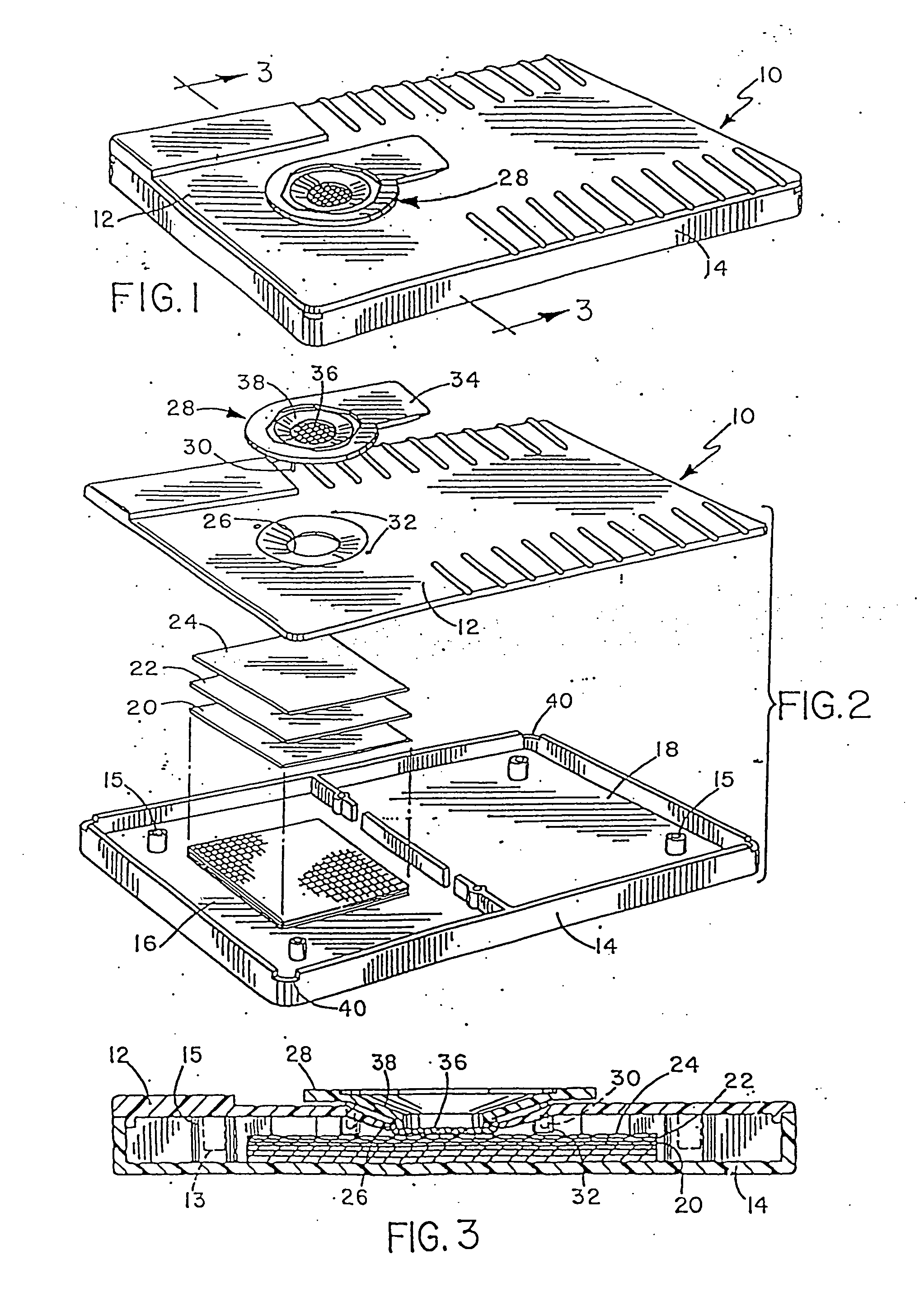Immunodiagnostic device having a desiccant incorporated therein