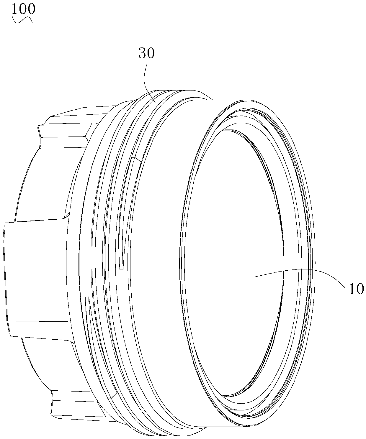 Lens group and camera lens module