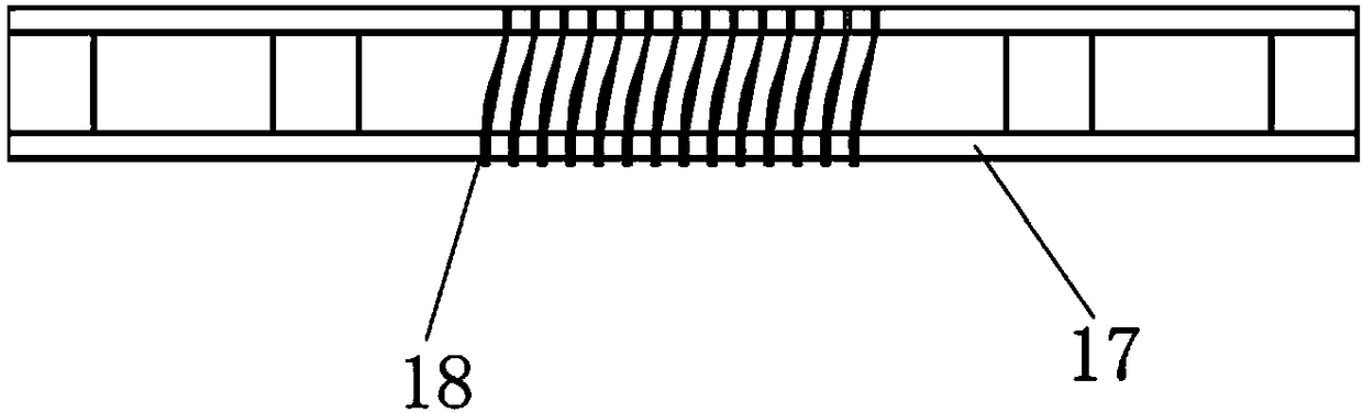 Ceramic-based vertical micro-thin probe-card connecting opening MVW structure