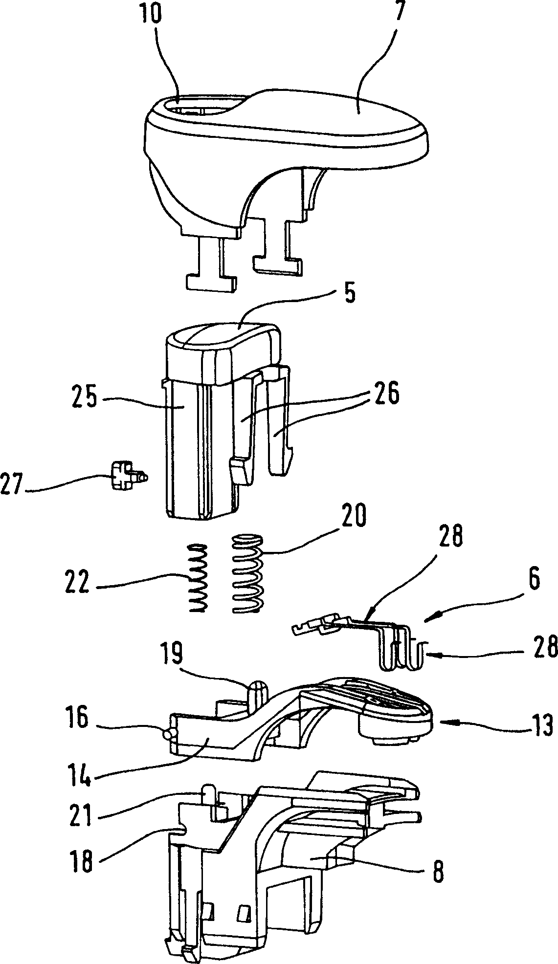 Shaving head cleaner