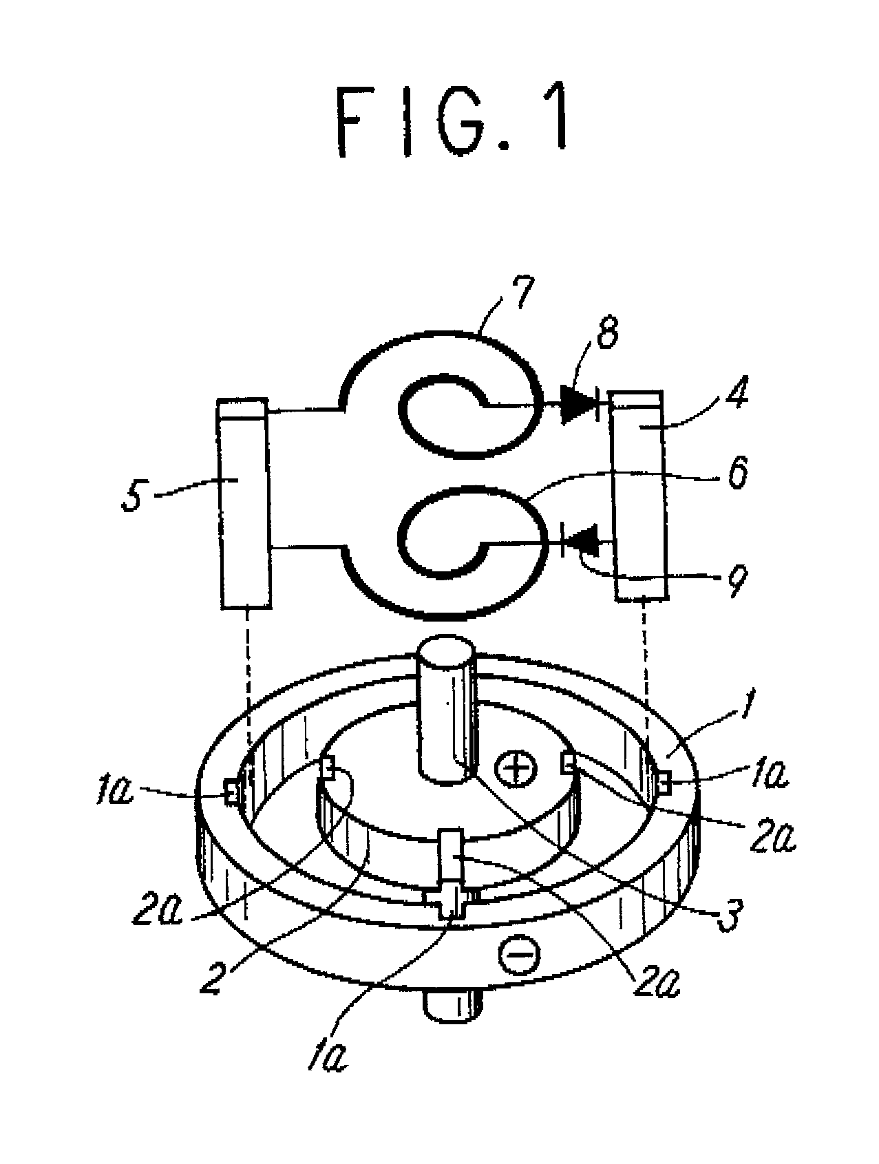 Continuous rotary actuator using shape memory alloy