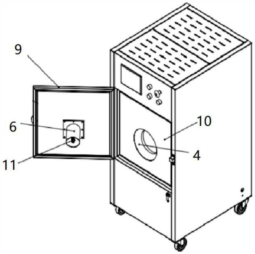 Drum-type microwave sterilizer