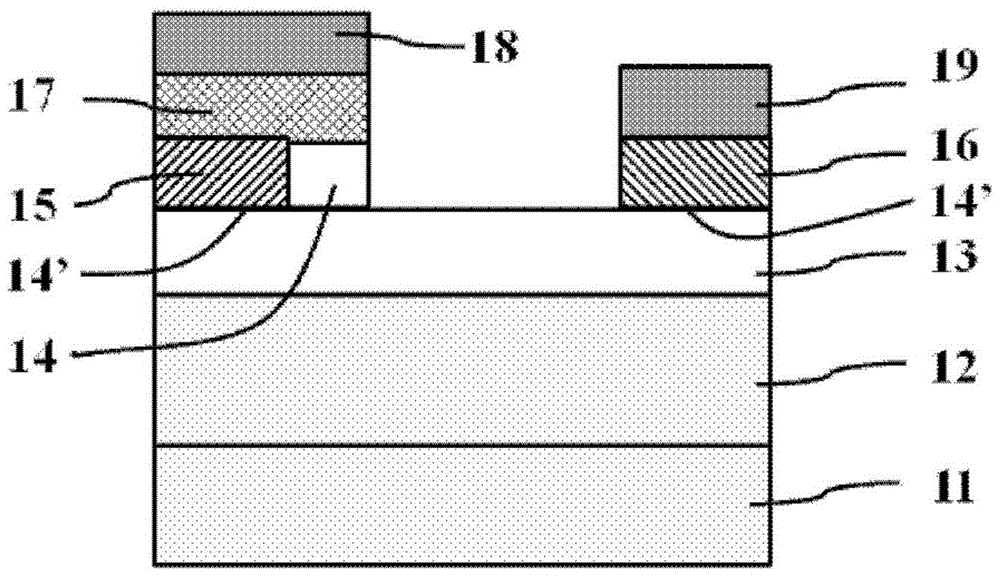 Diode structure and fabrication method based on Gan-based heterostructure