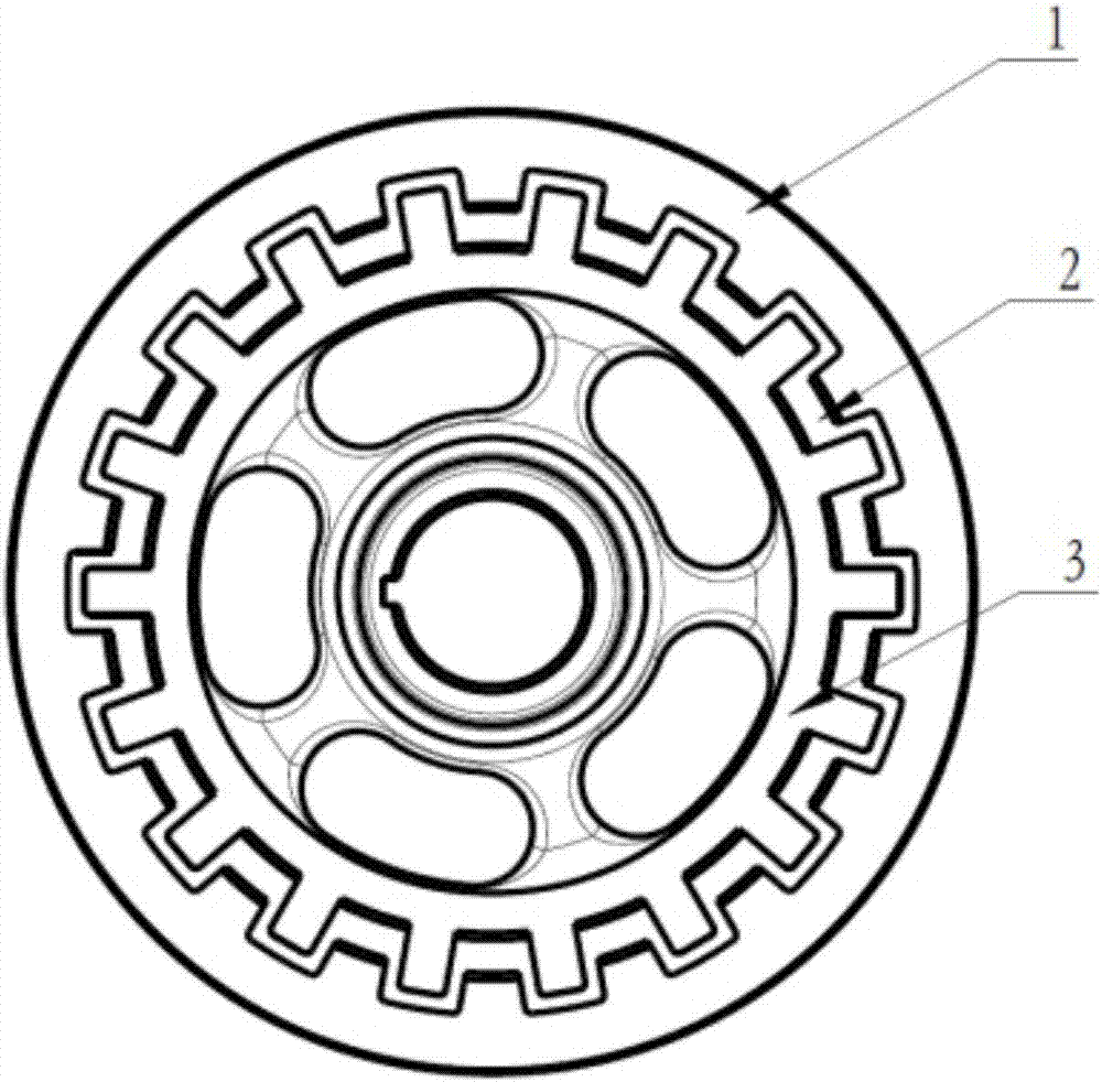 Torsion damper assembly for crankshaft