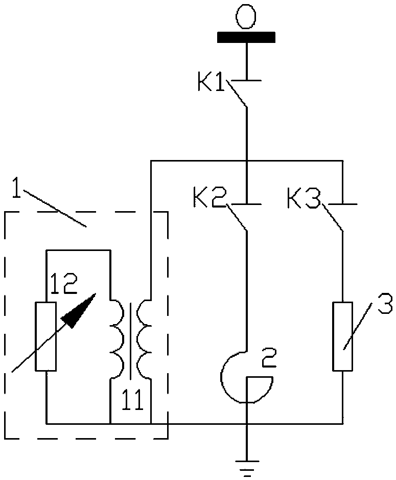 A neutral grounding mode conversion device