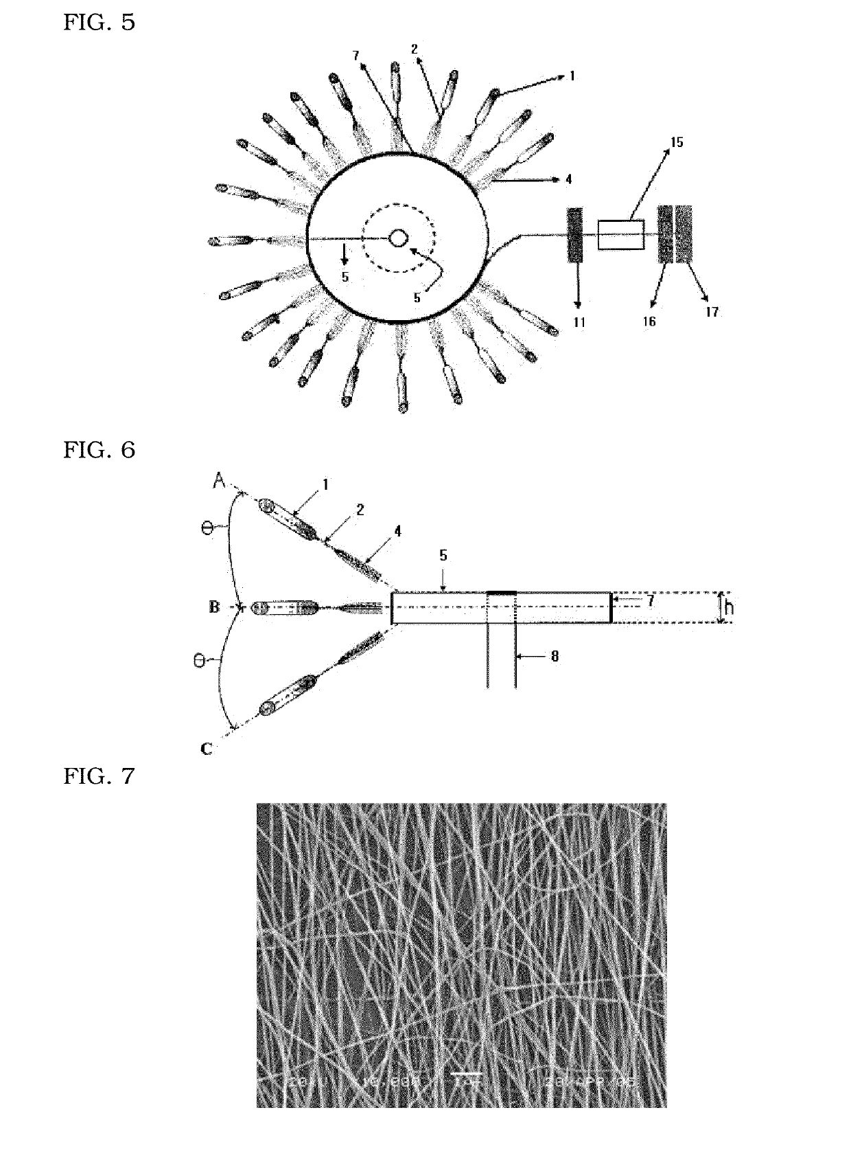 Method of manufacturing a continuous filament by electrospinning and continuous filament manufactured thereby
