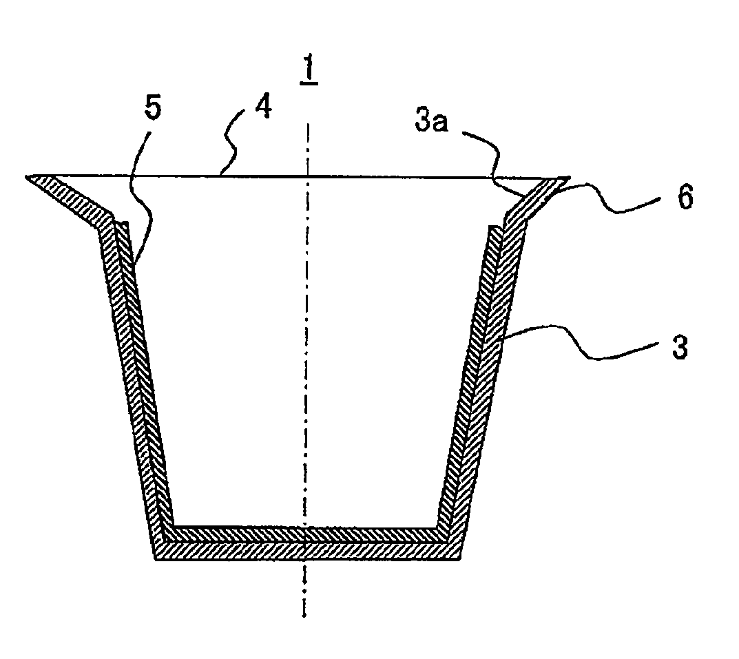 Crucible for growing sapphire single crystal, and method for producing crucible for growing sapphire single crystal