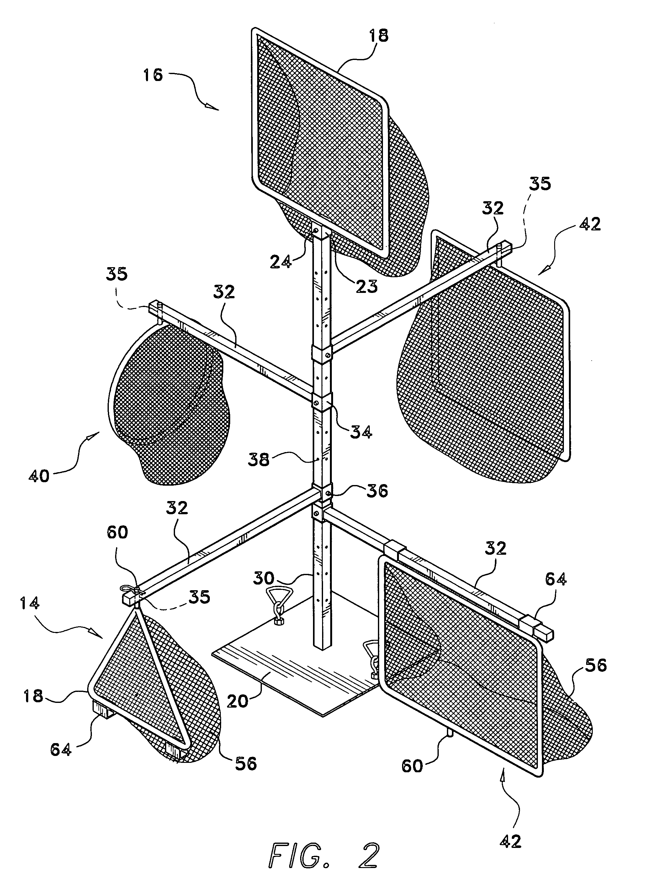 Interchangeable modular ball game apparatus
