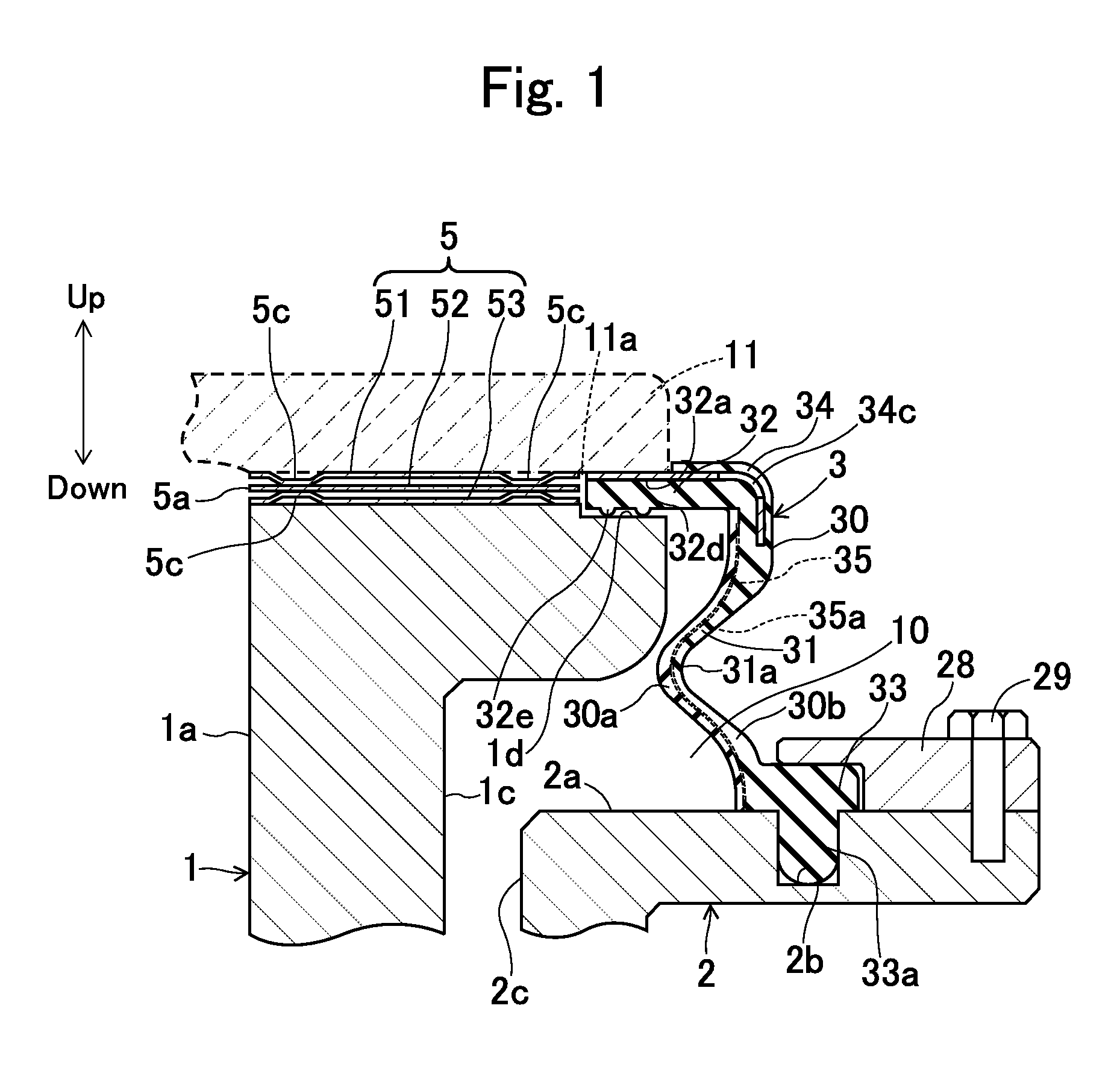 Boot seal for variable compression-rate engine