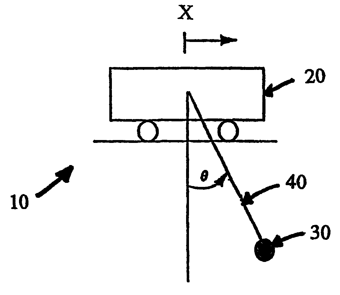 Anti-sway control of a crane under operator's command