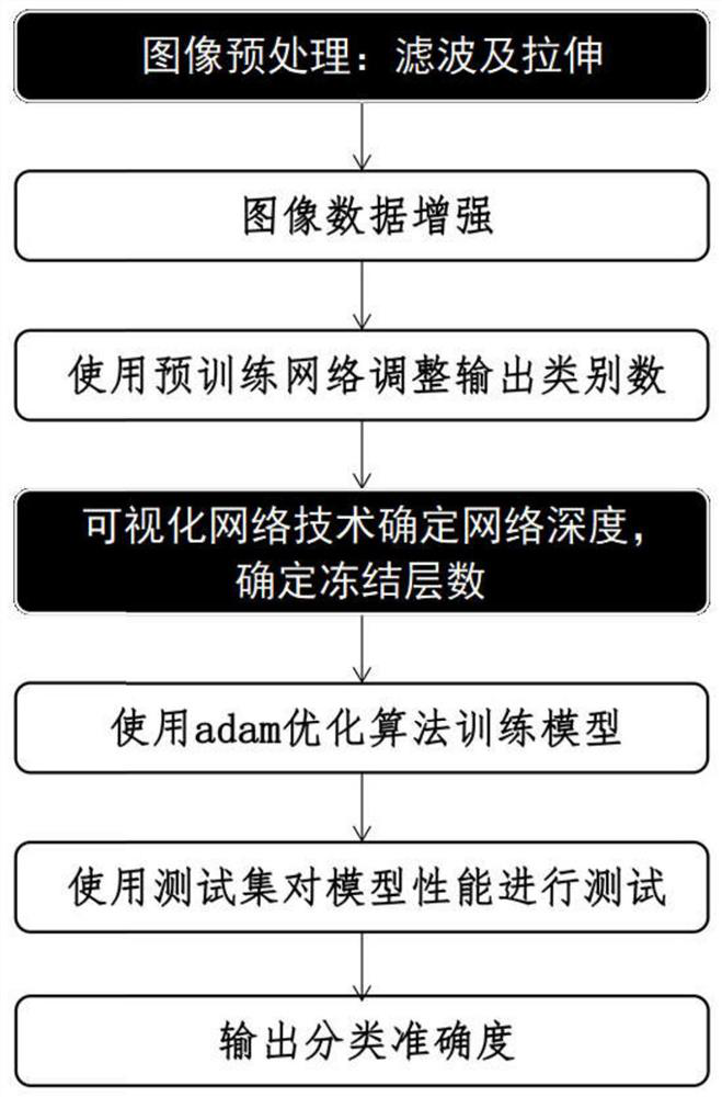 Lung CT image classification method based on feature migration