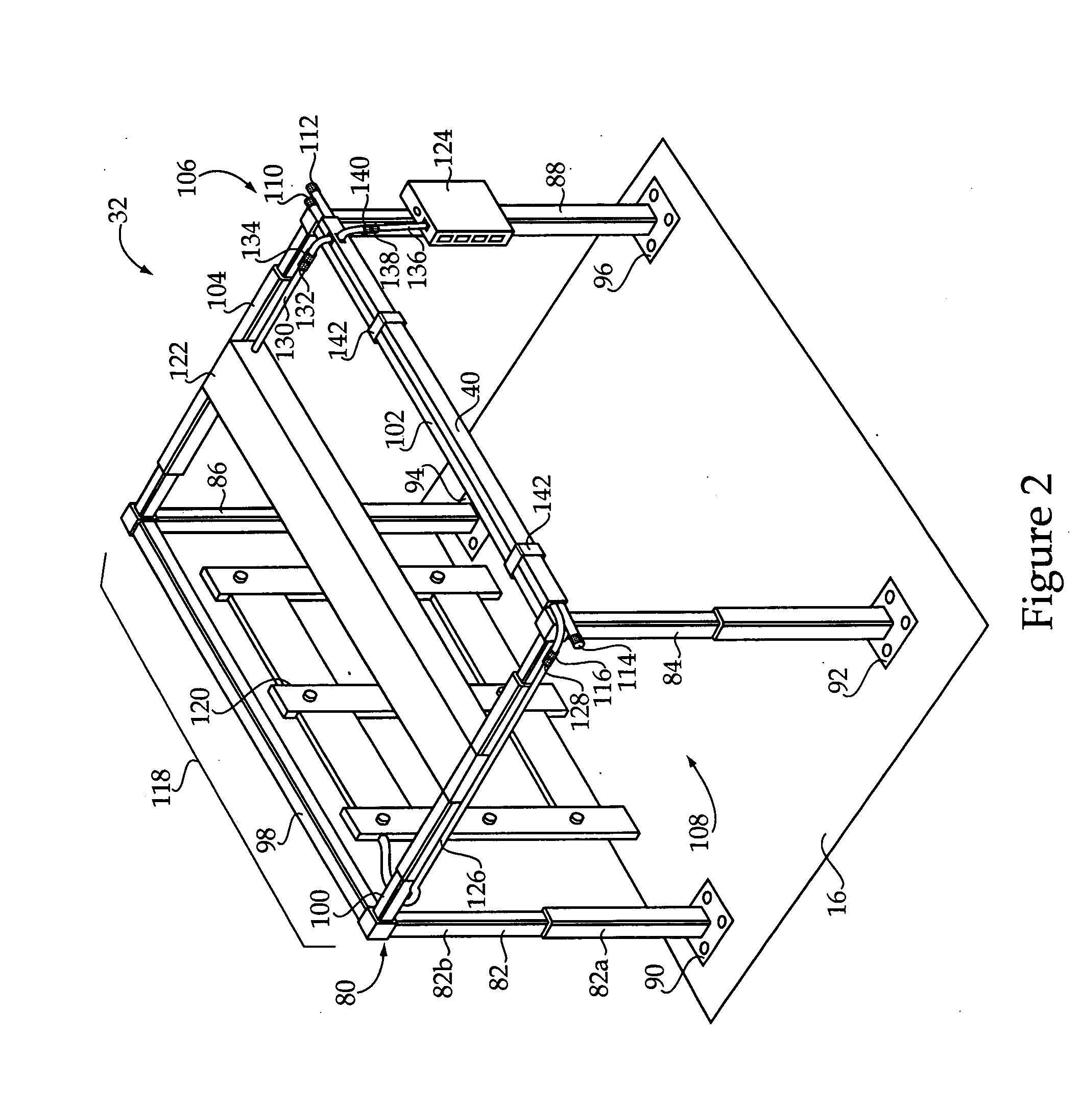 Material handling system including dual track assembly and method of operating same