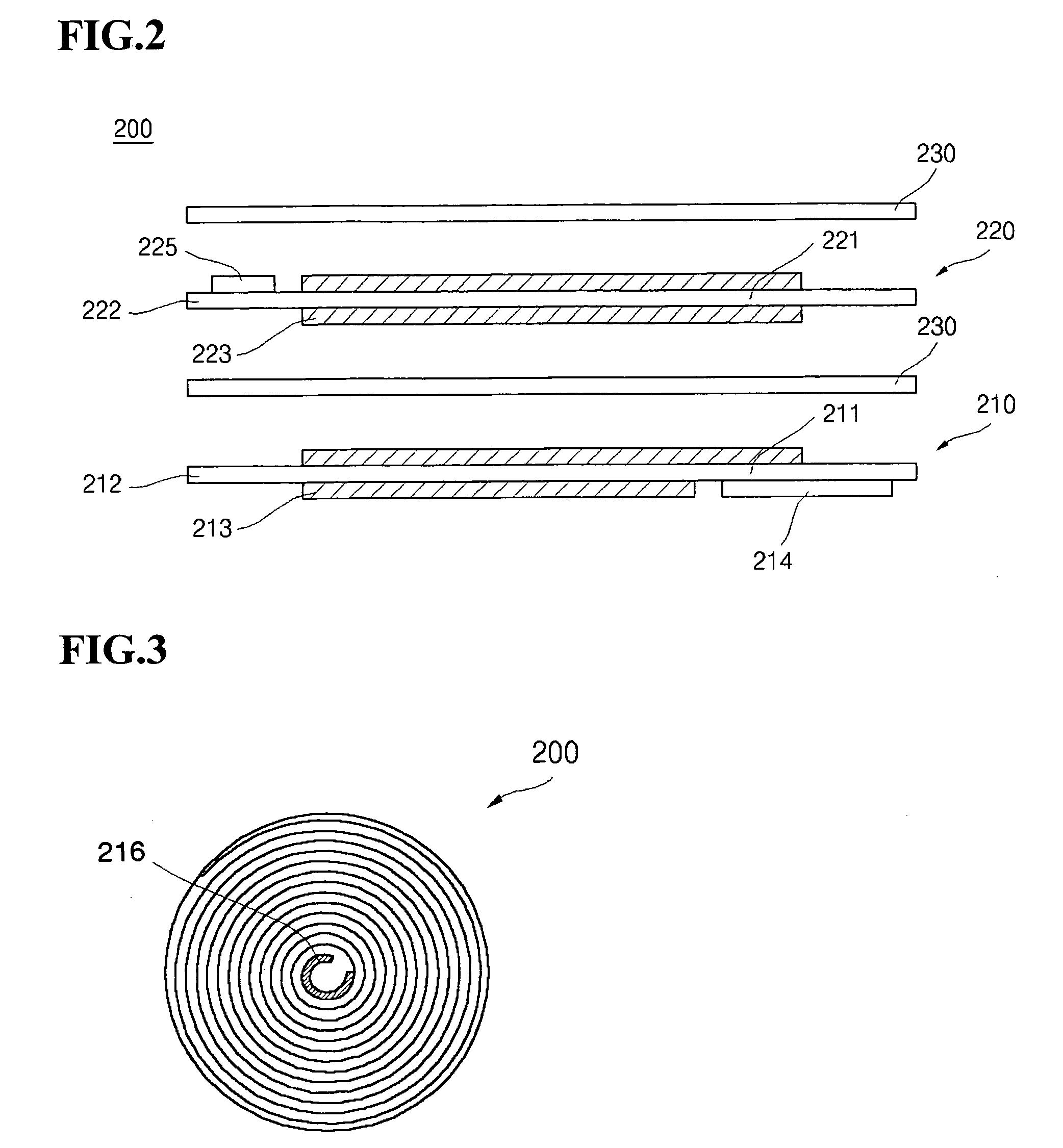 Cylindrical lithium ion secondary battery