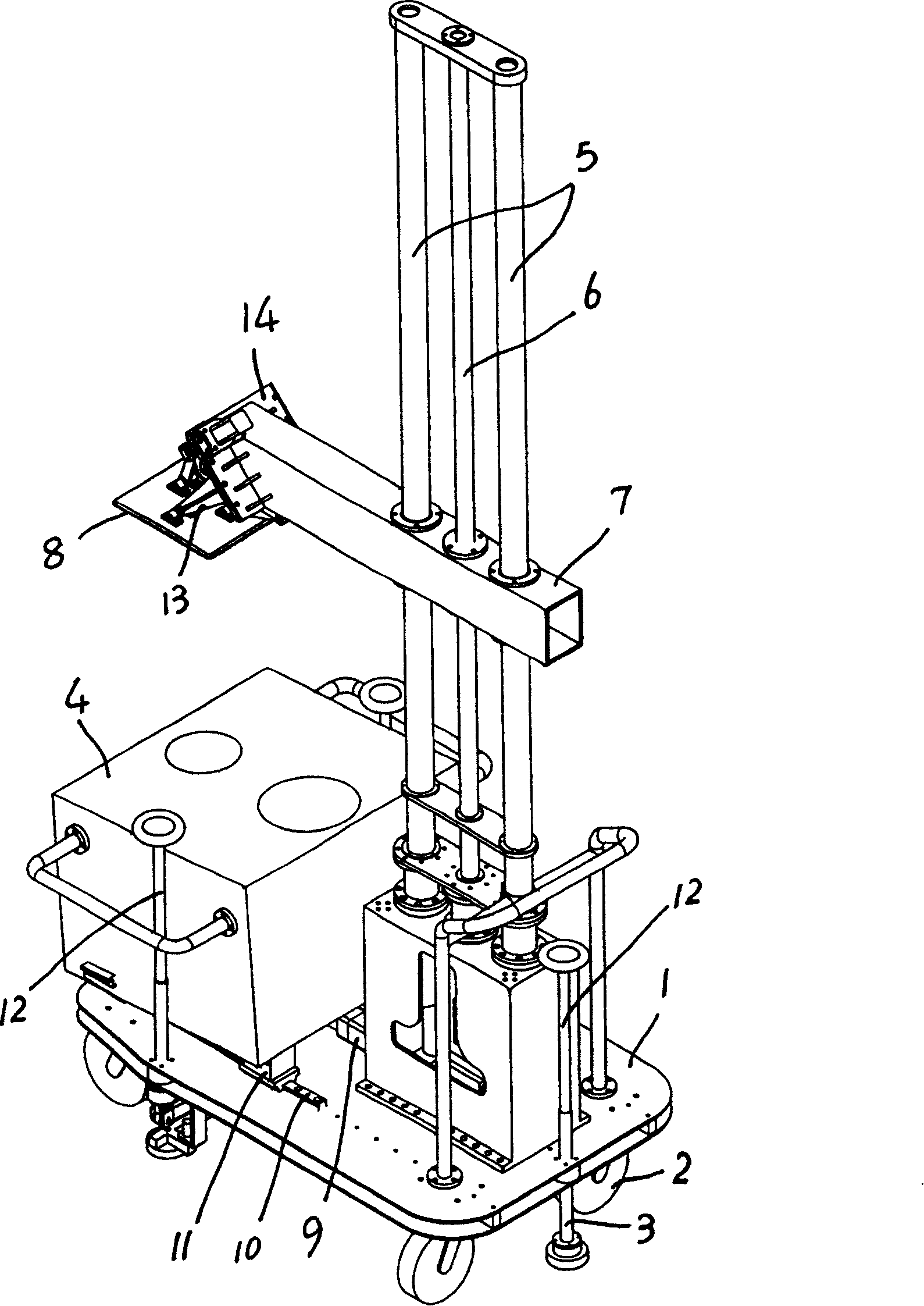 Simple equipment used for volleyballer training