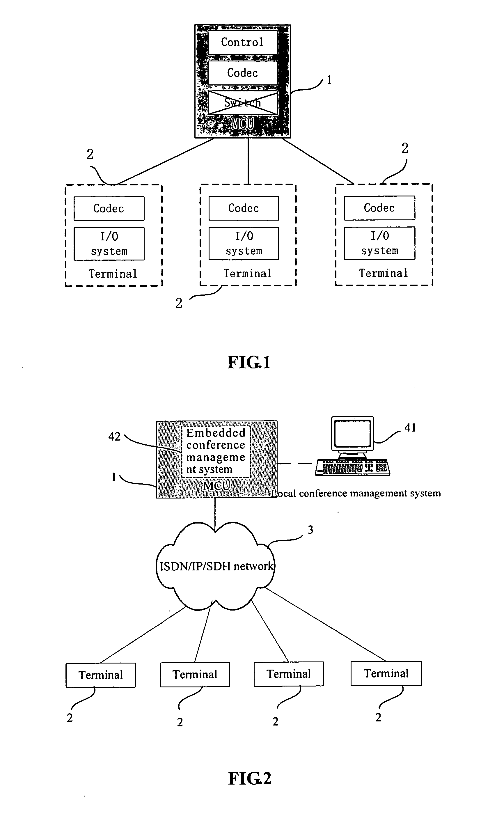 Videoconference system and a management method thereof
