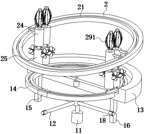 Direct-current ore-smelting electric furnace with variable loop