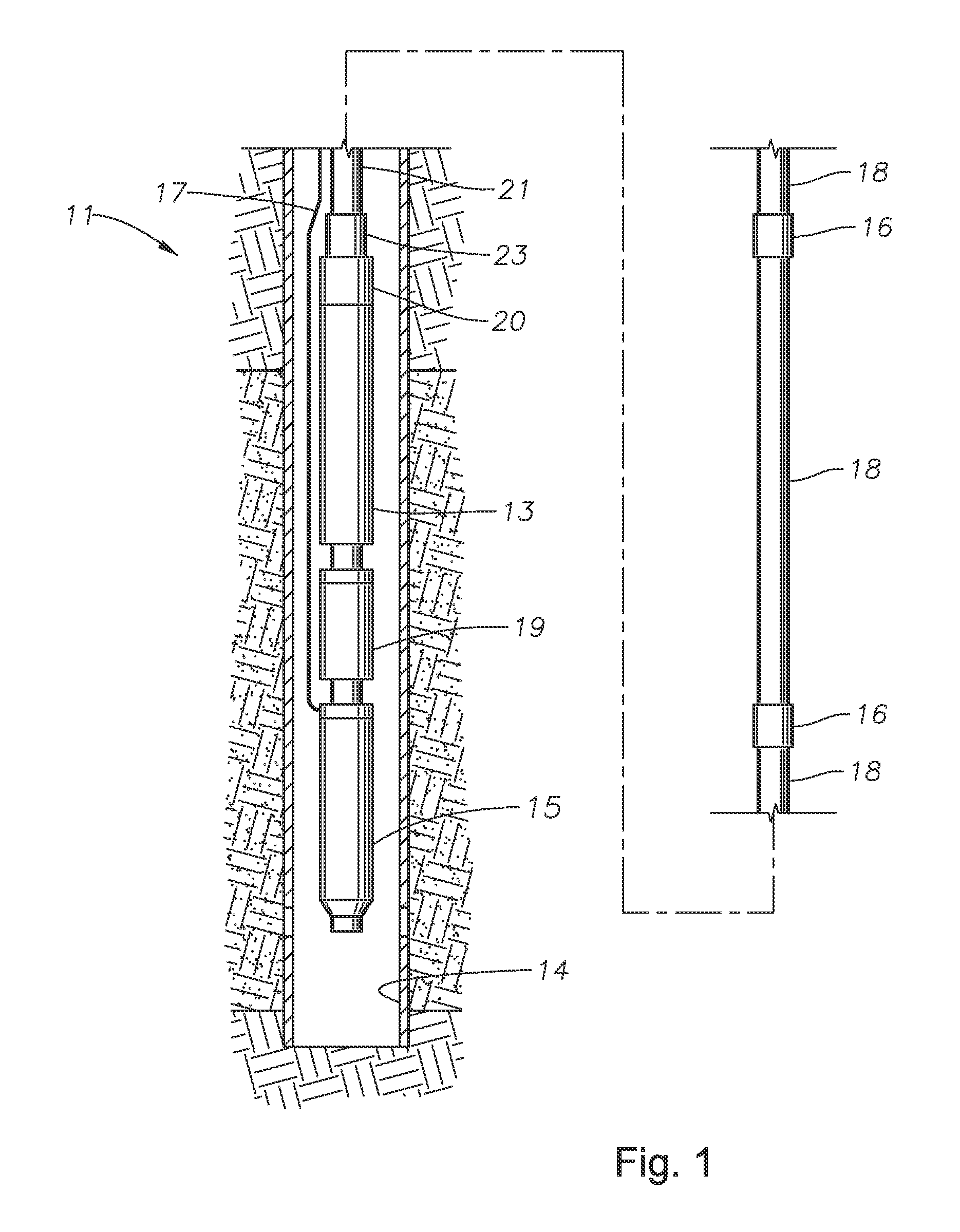 Torque absorbtion anchor system and method to assemble same