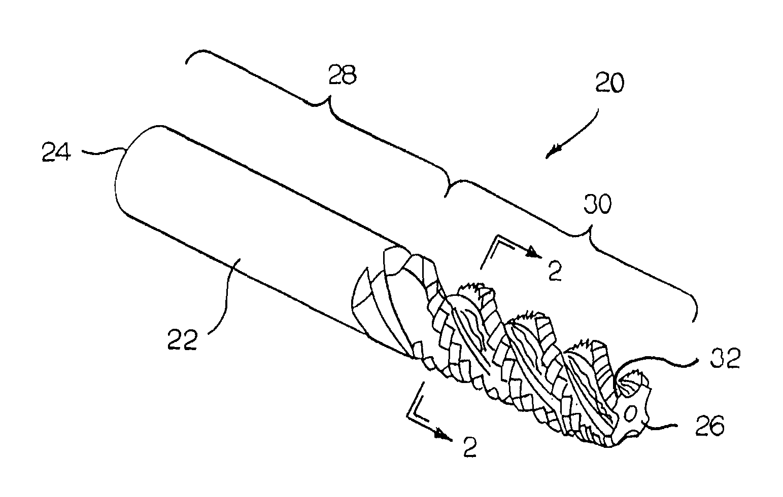 Spiral flute tap