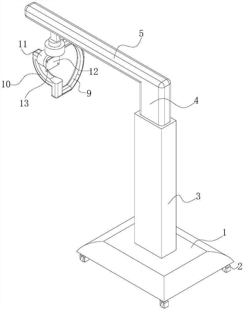A positioning mechanism of an infrared thermal imager for examining human parathyroid glands