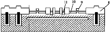 On-chip array thermoelectric converter of field effect transistor and fully-automatic alignment manufacturing technology thereof