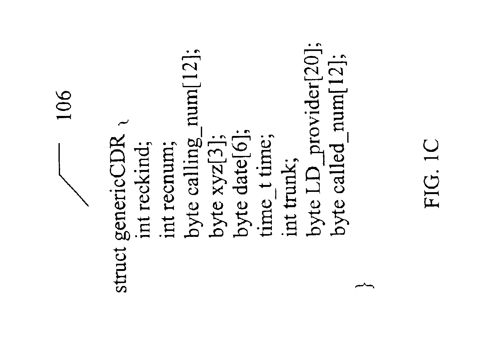 System and method for generating computer code to facilitate development of CDR management tools