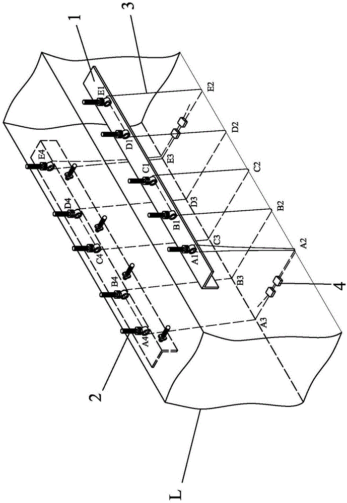 A reinforced concrete beam prestressed wire rope reinforcement device and method thereof