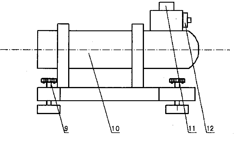 Method for dynamically measuring guide rail linearity