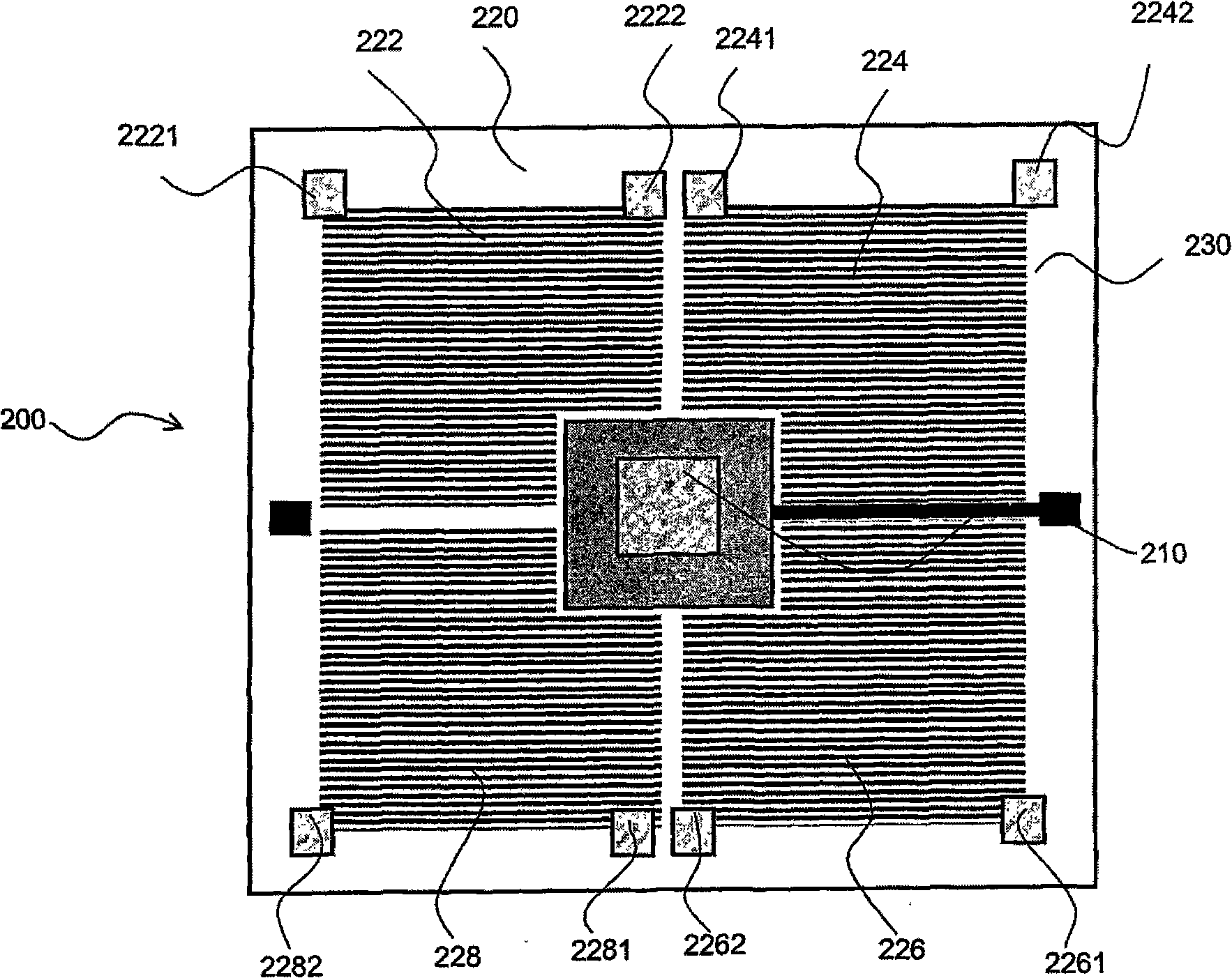 Optical tilt sensor