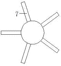 Tail rotor structure of unmanned helicopter